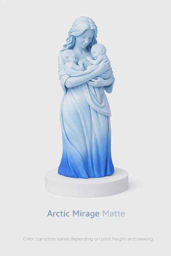 Custom 3D Printed Figurine | Realistic Couple Statue, Multi Angle Edition — photo 5 (ref 1D23F521)