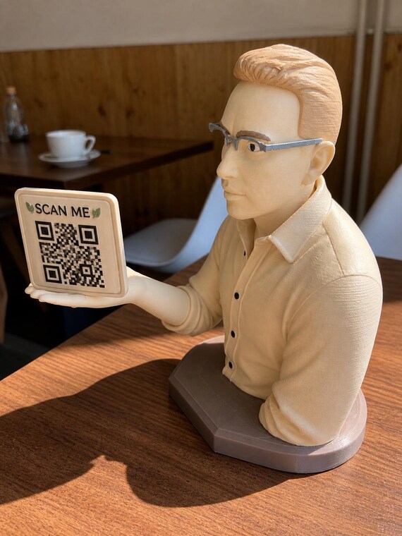Custom 3D Photo Figurine | Realistic Animated Statue, Café/Restaurants Decor (Up to 4 Colors) — photo 4 (ref 99BBDC56)