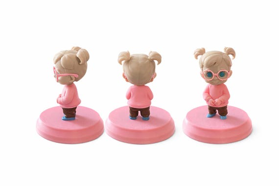 Custom 3D Printed Photo Figurine | Realistic OR Animated Statue (Up to 4 Colors) — photo 7 (ref 651D63F7)