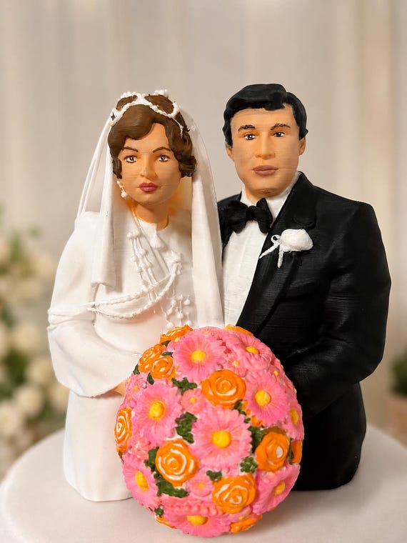 Custom 3D Figurine from Photo with Custom Object – Realistic/Animated, 4 Colors — photo 1 (ref FB7C57FF)