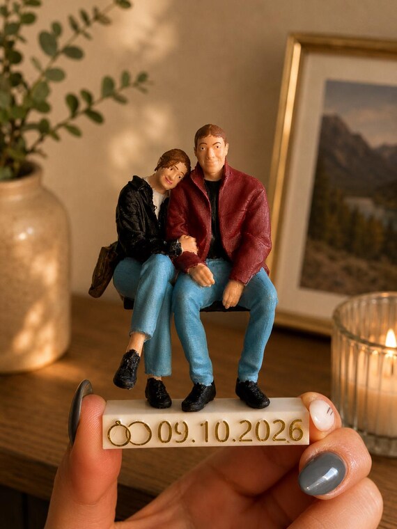 Custom 3D Figurine from Photo with Custom Object – Realistic/Animated, 4 Colors — photo 5 (ref 7C079496)