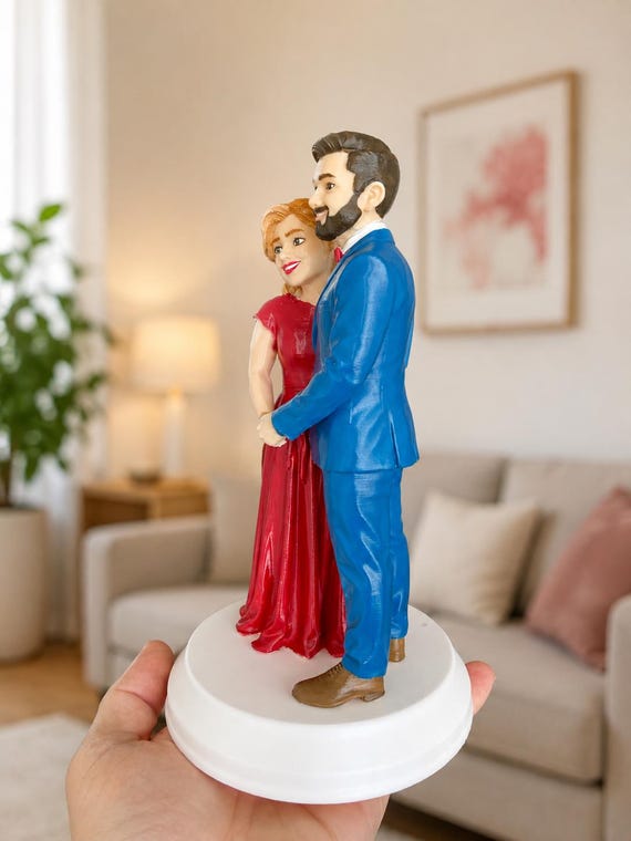 Custom 3D Figurine from Photo with Custom Object – Realistic/Animated, 4 Colors — photo 3 (ref CCCC2C8E)