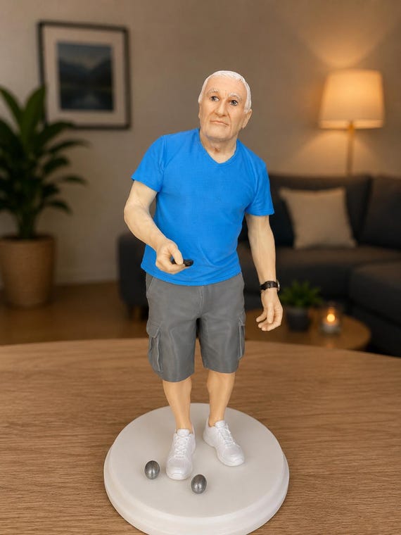 Custom 3D Figurine from Photo with Custom Object – Realistic/Animated, 4 Colors — photo 1 (ref 3AE4B0AD)