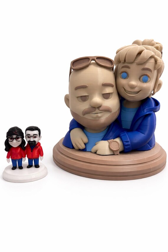 Custom 3D Photo Figurine | Realistic or Animated Statue (Up to 4 Colors) — photo 8 (ref 360340C3)