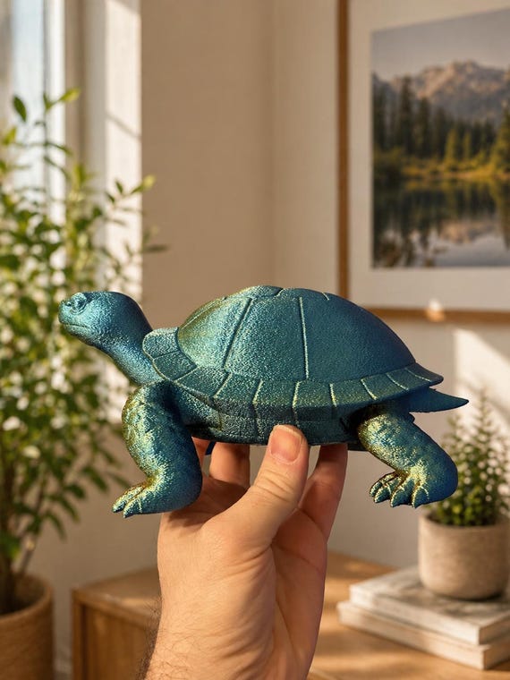 Custom 3D Printed Animal Figurine | Realistic OR Animated Statue (Up to 4 Colors) — photo 2 (ref 270BEFF1)