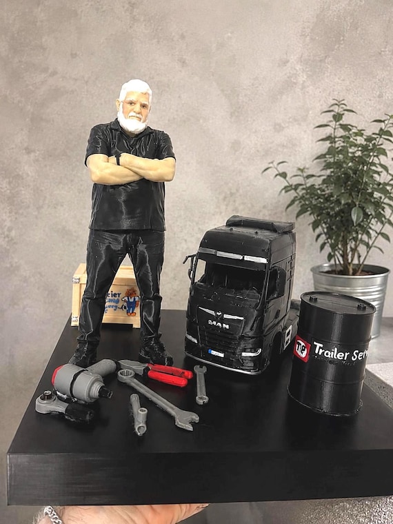 Custom 3D Figurine from Photo with Custom Object – Realistic/Animated, 4 Colors — photo 1 (ref C500E945)