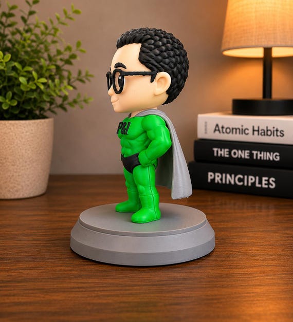 Custom 3D Photo Figurine | Realistic Animated Statue, Café Decor (Up to 4 Colors) — photo 3 (ref 4207C51D)