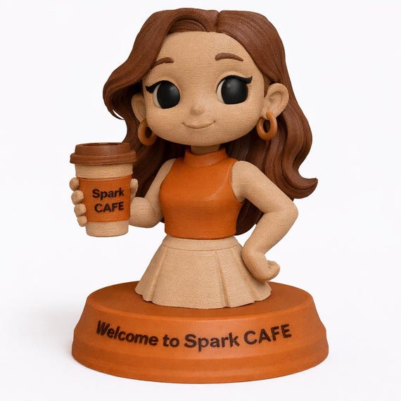 Custom 3D Photo Figurine | Realistic Animated Statue, Café/Restaurants Decor (Up to 4 Colors) — photo 8 (ref 99BBDC56)