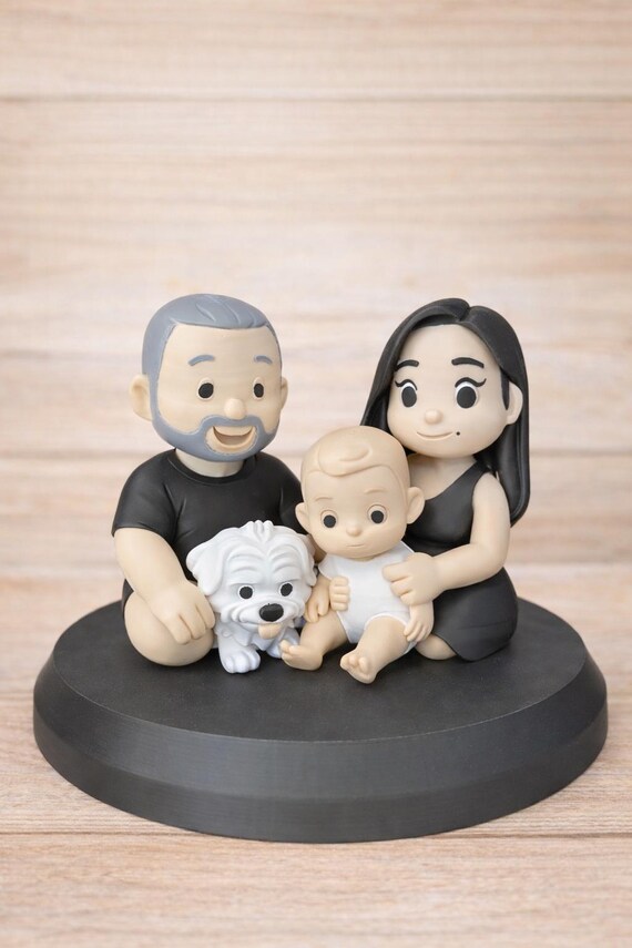 Custom 3D Photo Figurine | Realistic Animated Statue, Café Decor (Up to 4 Colors) — photo 8 (ref 8B52C4EA)