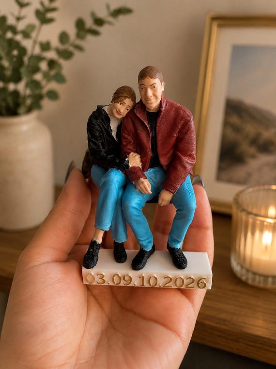 Custom 3D Figurine from Photo with Custom Object – Realistic/Animated, 4 Colors — photo 4 (ref 7C079496)