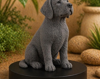 Anpassad 3D-utskriven husdjursfigur | Realistisk ELLER Animerad staty (upp till 4 färger)