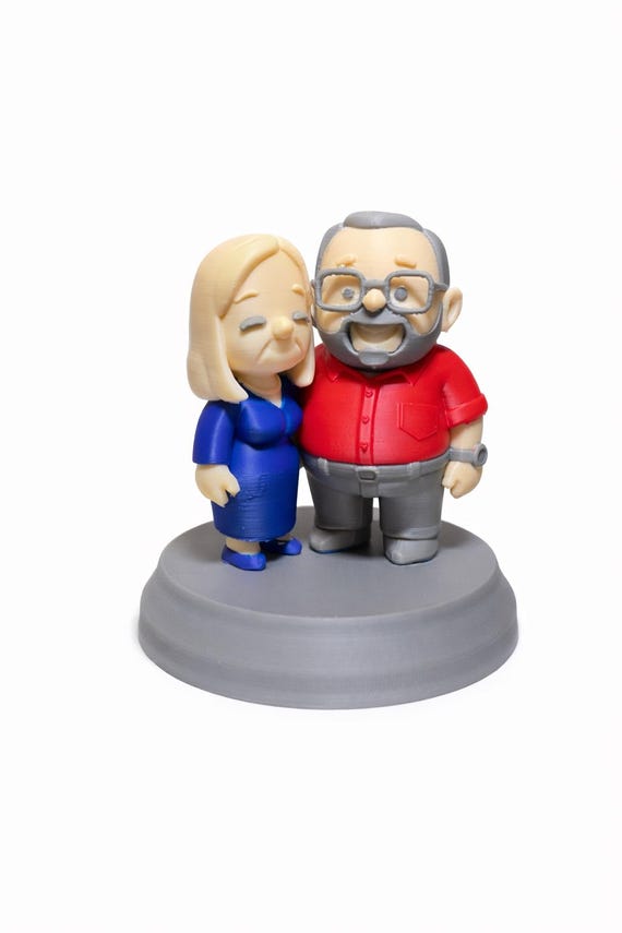 Custom 3D Photo Figurine | Realistic Animated Statue, Café Decor (Up to 4 Colors) — photo 5 (ref 8B52C4EA)