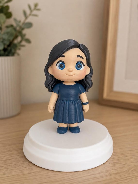 Custom 3D Photo Figurine | Realistic Animated Statue (Up to 4 Colors) — photo 1 (ref B83596E7)