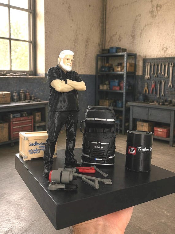 Custom 3D Figurine from Photo with Custom Object – Realistic/Animated, 4 Colors — photo 5 (ref C500E945)