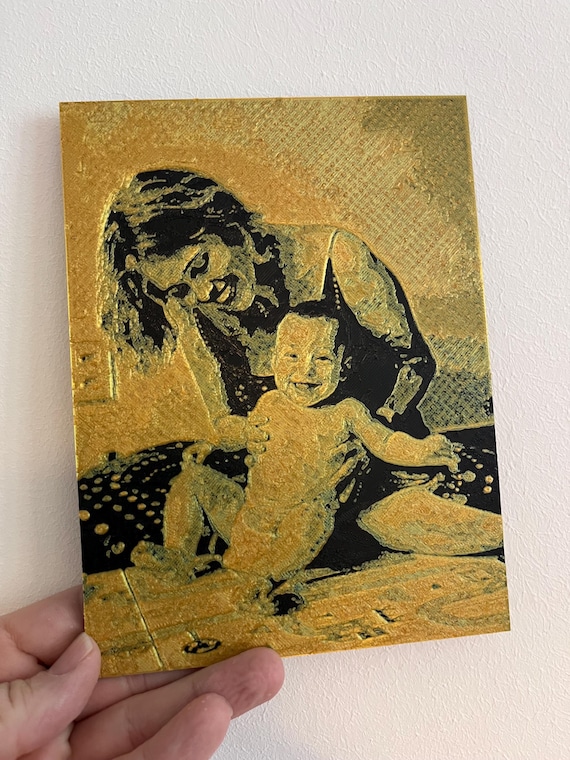 3D Photo Relief Art | Mother’s Day Gift from Your Photo — photo 1 (ref 707FB6C5)