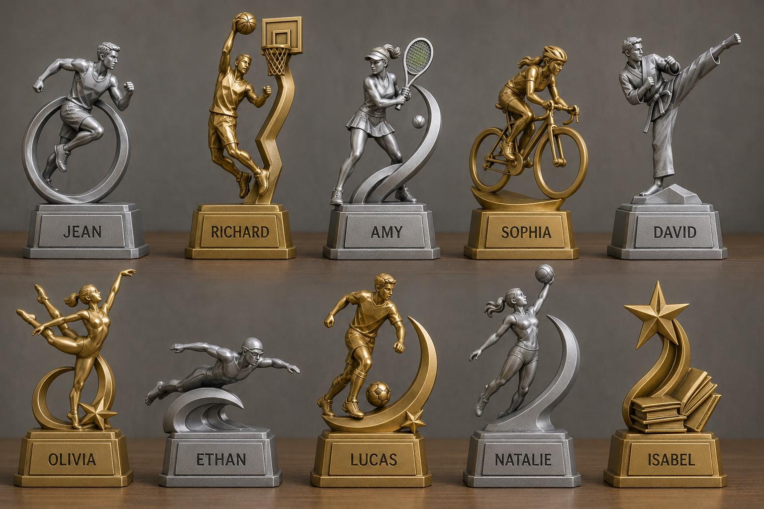 Custom 3D Photo Figurine, Corporate Events, Graduation, Celebrations (Up to 3 Colours)