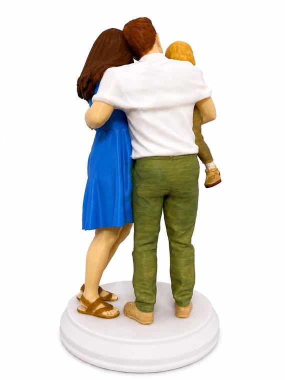 Custom 3D Figurine from Photo with Custom Object – Realistic/Animated, 4 Colors — photo 3 (ref 5F1EC88E)