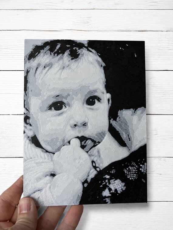 3D Photo Relief Art | Personalized Gift from Your Photo — photo 4 (ref 569640A0)