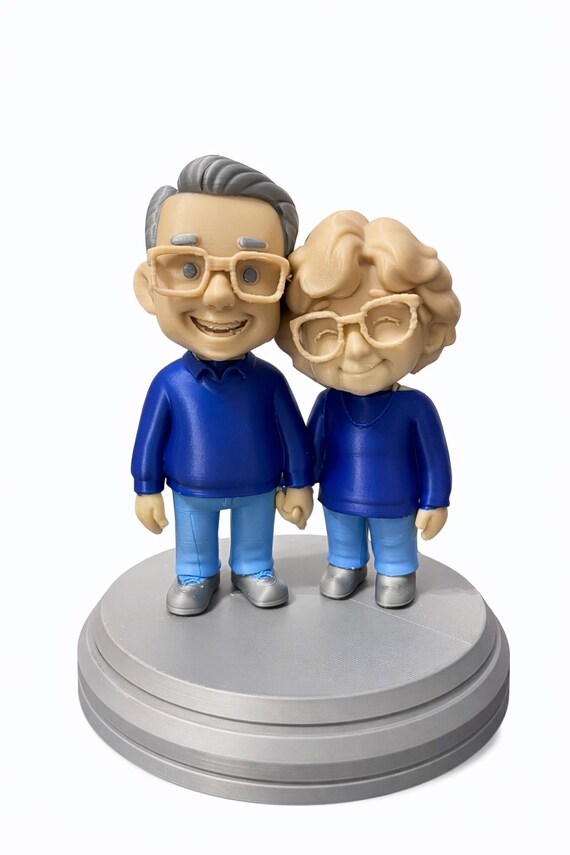 Custom 3D Printed Photo Figurine | Realistic OR Animated Statue (Up to 4 Colors) — photo 7 (ref F31B7922)