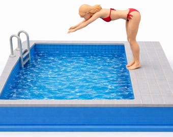 Anpassad 3D-figur från foto med anpassat objekt – realistisk/animerad, 4 färger