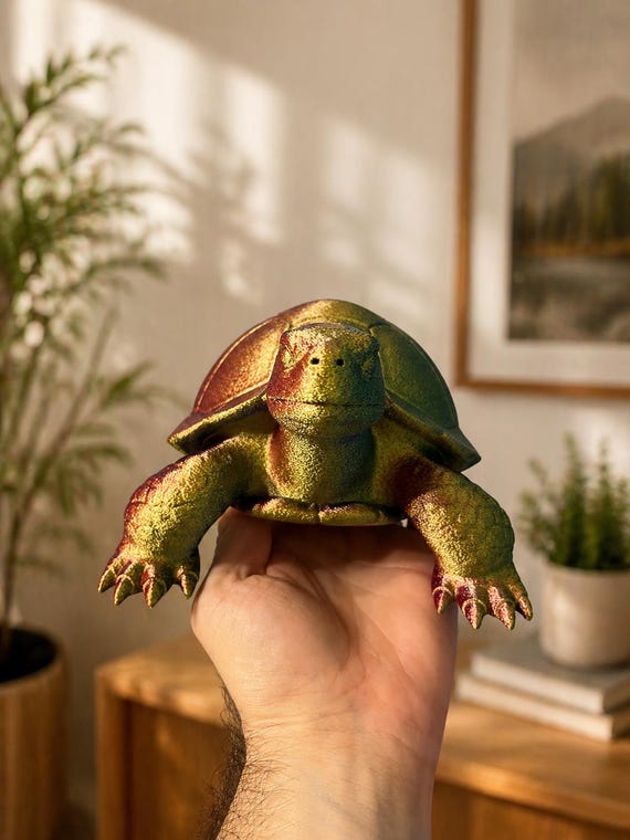 Custom 3D Printed Animal Figurine | Realistic OR Animated Statue (Up to 4 Colors) — photo 1 (ref 270BEFF1)