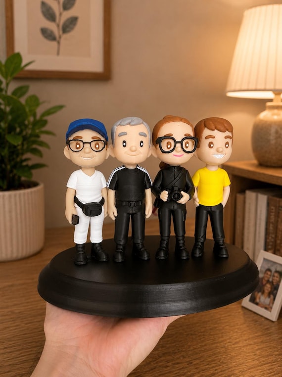 Custom 3D Photo Figurine | Realistic Animated Statue (Up to 4 Colors) — photo 4 (ref 679D5091)