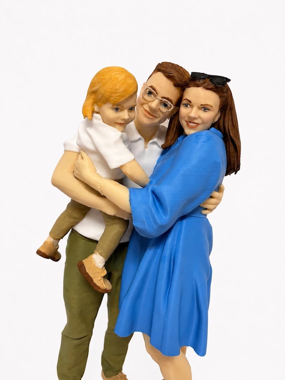 Custom 3D Figurine from Photo with Custom Object – Realistic/Animated, 4 Colors — photo 4 (ref 5F1EC88E)