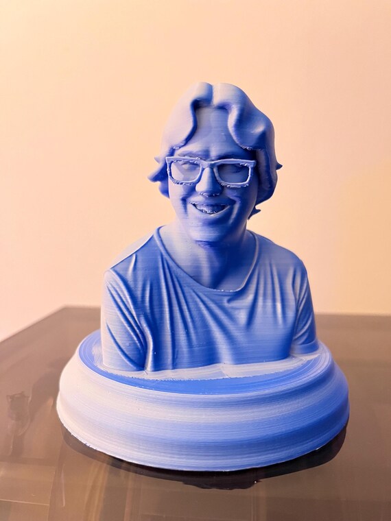 Custom 3D Printed Figurine | Realistic Couple Statue, Multi Angle Edition — photo 7 (ref 1D23F521)