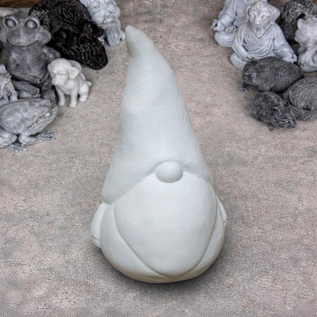 Concrete Nissar Garden Gnome Statue Outdoor Nordic Gnome Statue ...