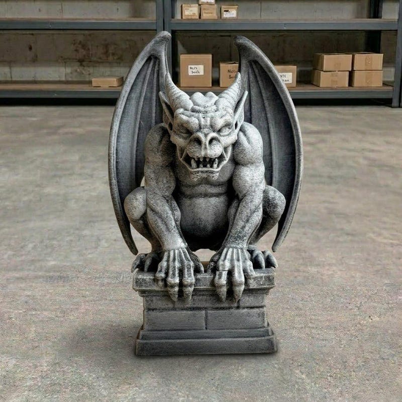 Gargoyle Statue Outdoor - Etsy