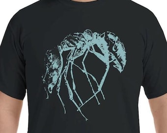 Intricate Ant Drawing T-Shirt: Nature Inspired Art