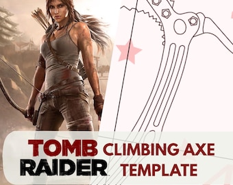 Tomb Raider Climbing Axe Template