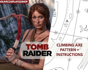 Tomb Raider Axe Pattern + Instructions