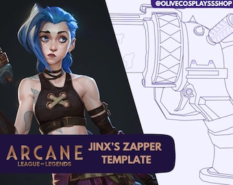 Jinx's Zapper Gun Template