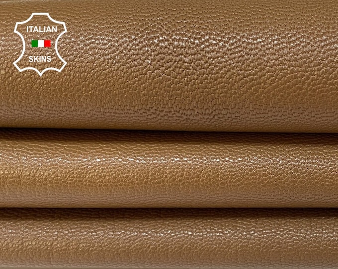 CAMEL BROWN Thick Italian Goatskin Goat Leather hide hides skin skins 5+sqf 1.1mm #B324