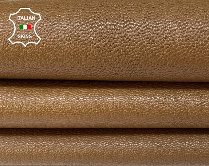 CAMEL BROWN Thick Italian Goatskin Goat Leather hide hides skin skins 5+sqf 1.1mm #B324