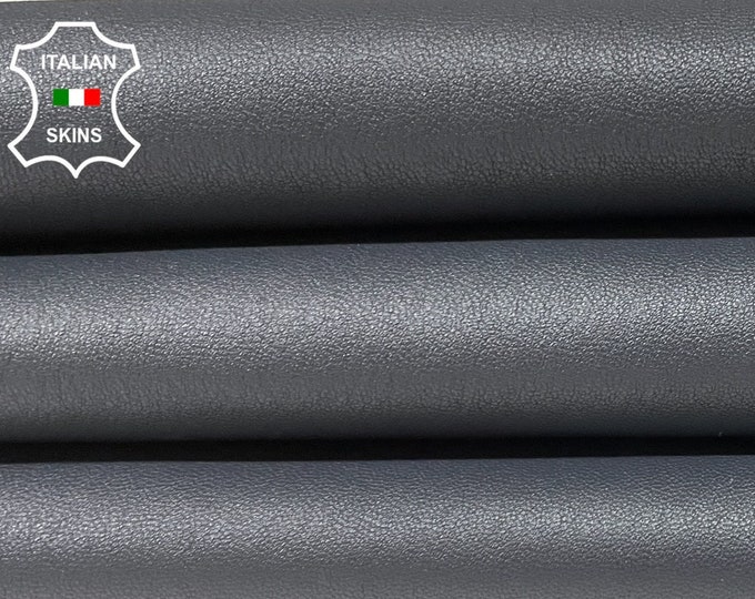 DARK GRAY Soft Italian genuine STRETCH Lambskin Lamb Sheep wholesale leather skins Elastic pants trousers leggings 0.5mm to 1.0 mm