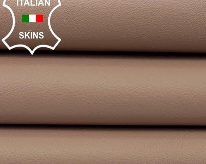 NUDE Soft Italian Lambskin Sheep Lamb Leather hide hides skin skins 5sqf 0.9mm #C2842