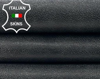 DARK TAUPE GREY Vintage Look Thick Soft Italian Lamb Leather skin 5sqf 1.1mm #C3307