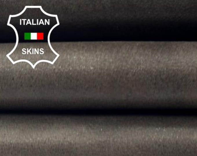 OLIVE ANTIQUED Vintage Look Soft Italian Lambskin Sheep Lamb leather hide hides skin skins 6sqf 0.8mm #C6343