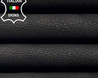 VERY DARK BROWN Nubuck Vegetable Tan Thick Soft Italian Lamb Leather skin 7sqf 1.2mm #C6051