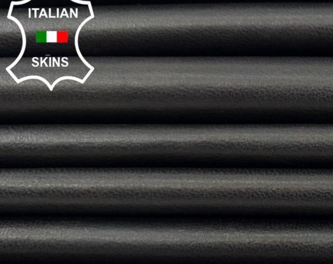 Delivered Duty paid - DARK BROWN Soft Italian Lamb leather pack 2 skins total 18sqf 0.7mm #Z43