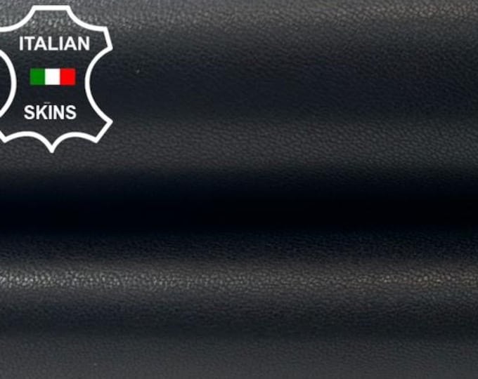 BLACK Thick Italian Goatskin Goat leather hide hides skin skins 3+sqf 1.1mm #C5619
