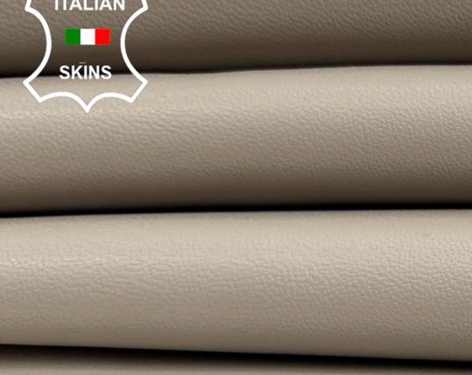 BEIGE Soft Italian Lambskin Sheep Lamb leather hide hides skin skins 6+sqf 1.0mm #C6419