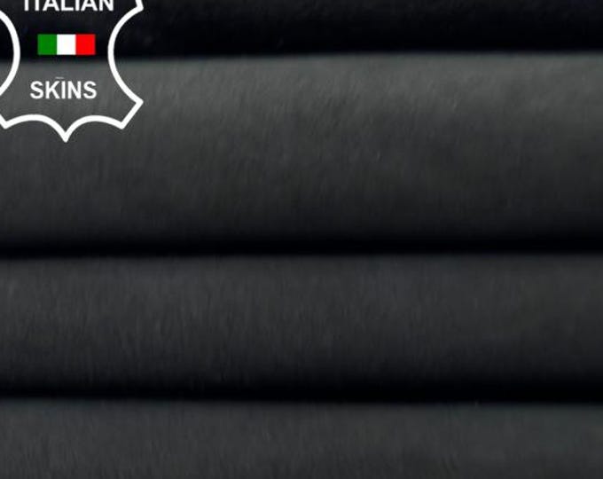 TAUPE GREY SUEDE Vegetable Tan Thin Soft Italian Lambskin Sheep Lamb leather hide hides skin skins 4sqf 0.5mm #C6291