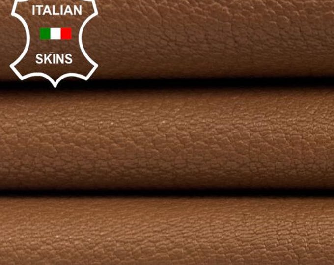 SAND BROWN Rough Vegetable Tan Thick Italian Goatskin Goat leather hide hides skin skins 6+sqf 1.4mm #C5615