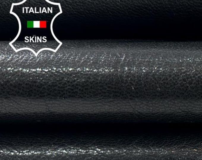 VERY DARK BROWN Rough Shiny Vegetable Tan Thick Italian Goatskin Goat Leather hide hides skin skins 5sqf 1.1mm #C4905