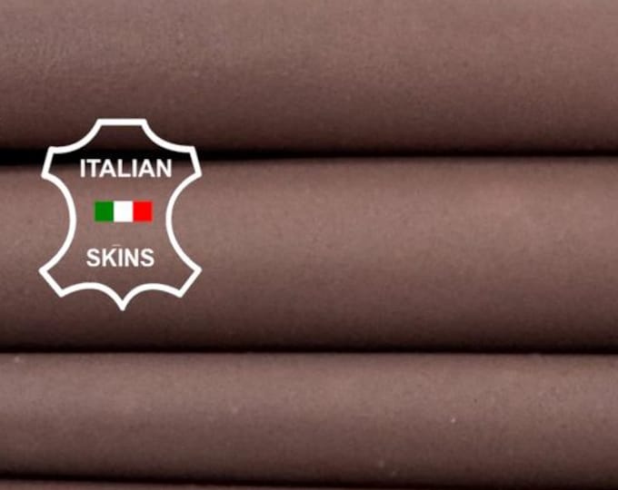 Delivered Duty paid -  OLD PINK BOIS De Rose Thin Soft Italian Lamb leather skin 4+sqf 0.4mm #Z278