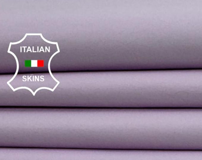 Delivered Duty paid - LILAC PINK Thin Soft Italian Lamb leather skin 6sqf 0.6mm #Z411