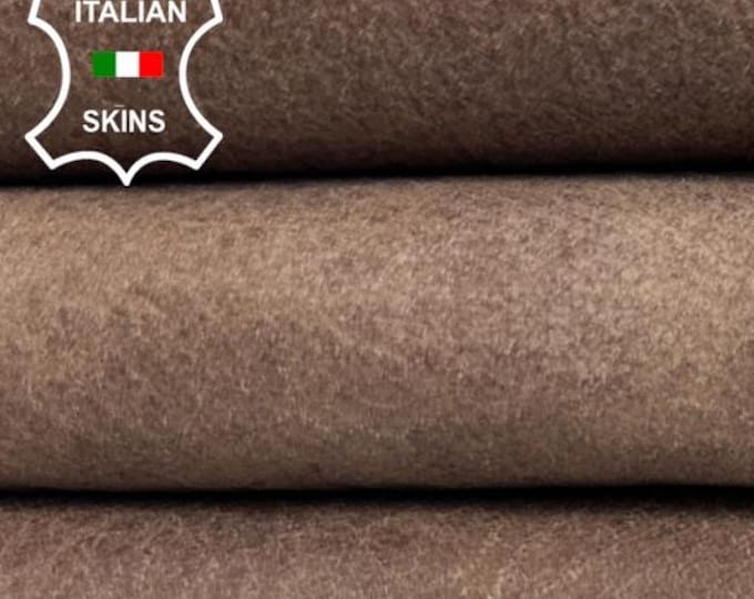 Old BOIS De ROSE PINK Crinkled Vintage Used Look Vegetable Tan Thick Soft Italian Lambskin Sheep leather hides skin skins 6sqf 1.2mm #C5418